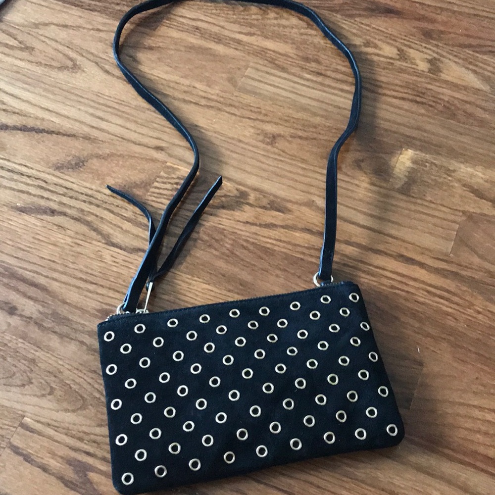 H&M real suede super cute crossbody bag